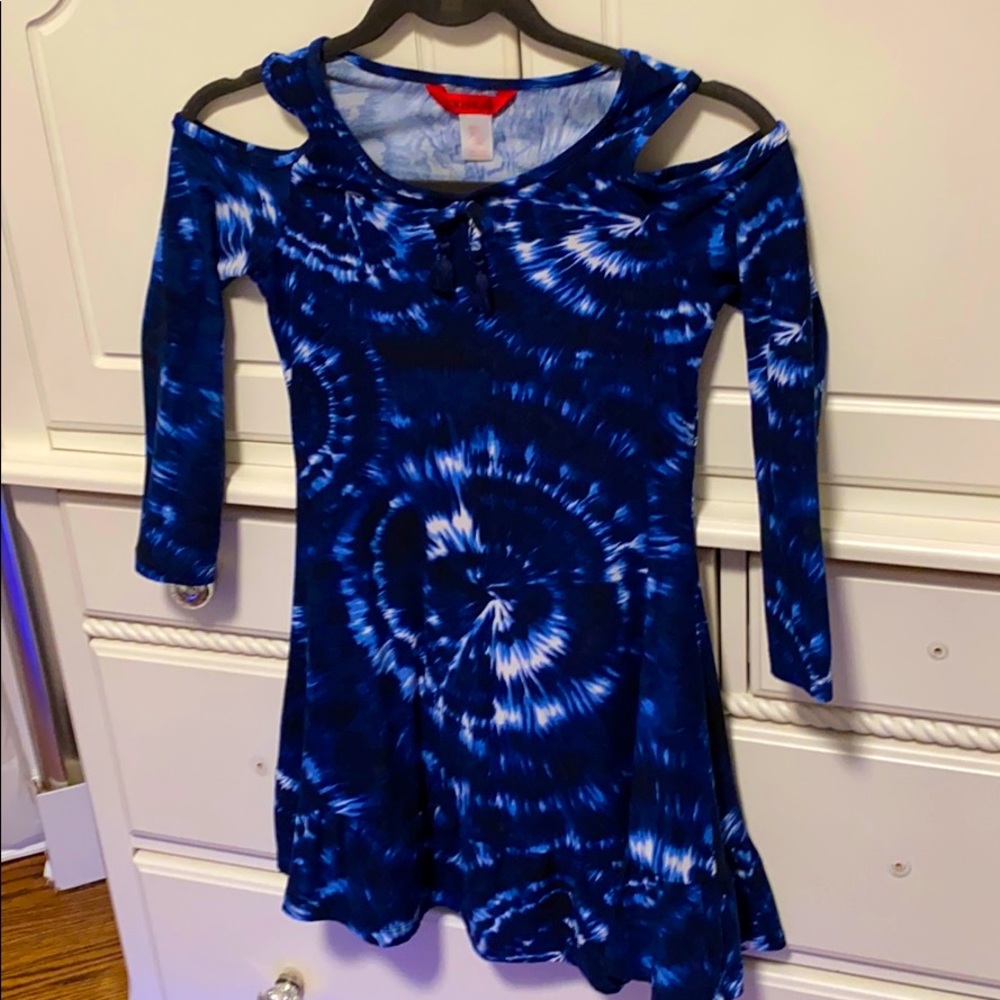 Cold shoulder dress
